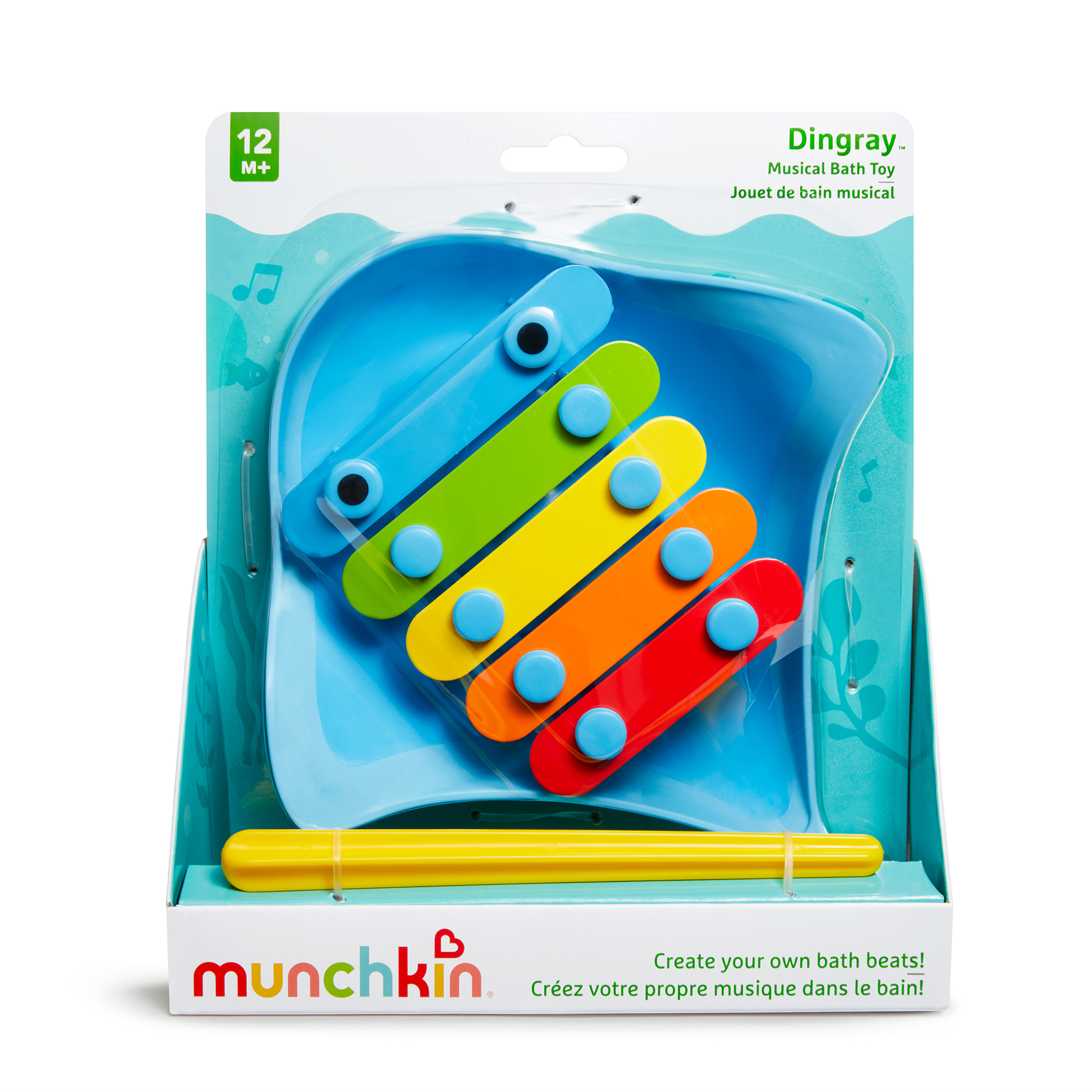 Munchkin игрушка для ванны музыкальная ксилофон Dingray™. Фото №2