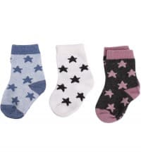 Набор детских носочков в подарочной упаковке, Mi sweetheart socks 3 пары, звездочки