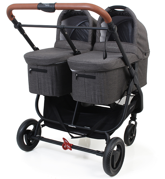 Люлька Valco baby External Bassinet для Snap Duo Trend / Charcoal. Фото №1
