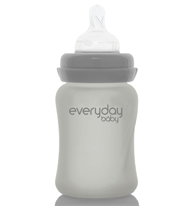 Бутылочка EveryDay Baby с силиконовым покрытием из стекла, 150 мл [213949]. Фото №2
