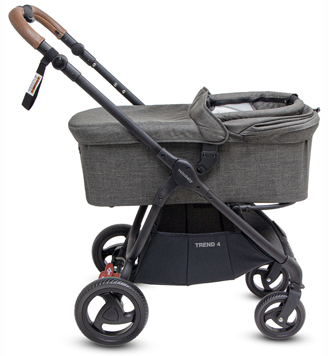 Люлька Valco baby External Bassinet для Snap Trend, Snap 4 Trend, Snap 4 Ultra Trend / Charcoal. Фото №6