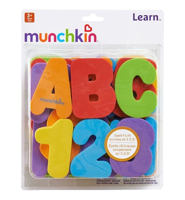 Munchkin игрушка для ванны Буквы и Цифры от 36мес. Фото №4