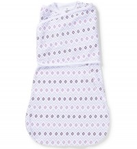 Конверт на липучке с двумя способами фиксации Wrap Sack® Love Sack, размер S/M, фиолетовый орнамент