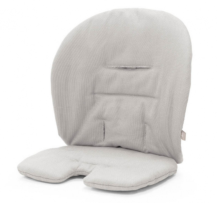 Подушка на съемные сидения для стульчика Stokke STEPS серый. Фото №0