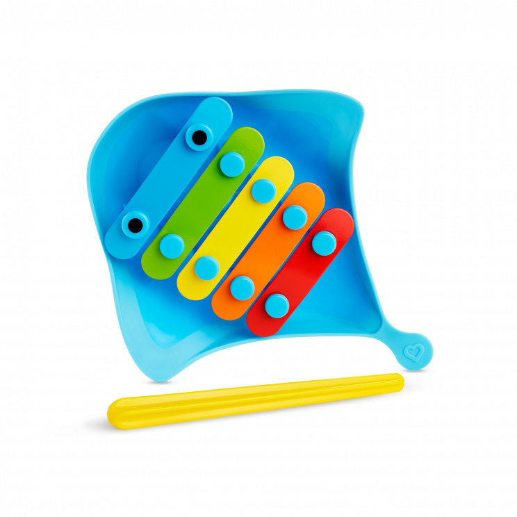Munchkin игрушка для ванны музыкальная ксилофон Dingray™. Фото №0