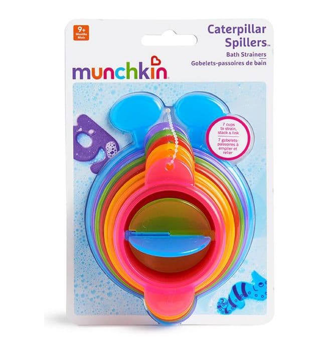 Munchkin игрушка для ванны Пирамидка-Гусеница  от 9 мес. Фото №4