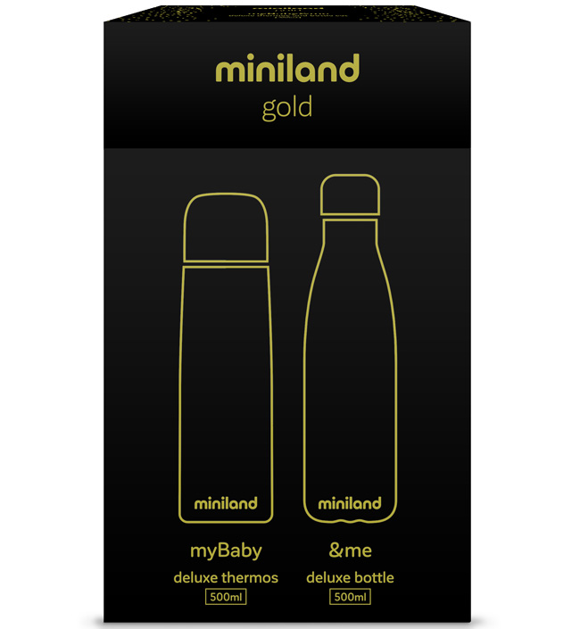 Набор Miniland MyBaby&Me (термос, термобутылка), 500 мл [213255]. Фото №3