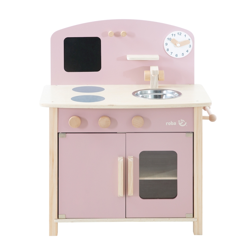 Детская игровая Мини кухня с аксессуарами, розовый/натуральный 480211MA_DIS. Фото №4