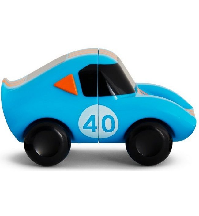 Munchkin игрушка для ванны машинки голубая- оранжевая Magnet Motors™  2шт.с 18 мес.. Фото №3