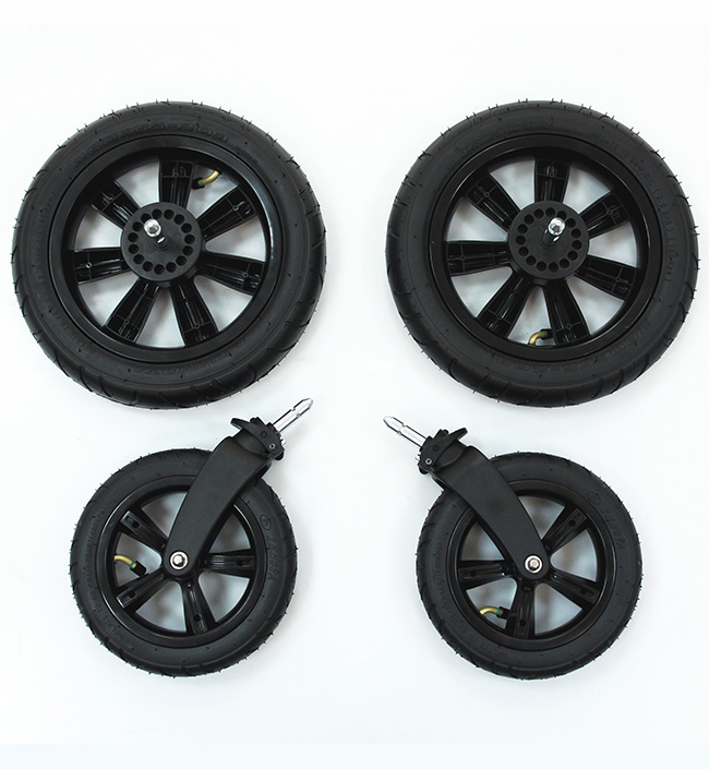 Комплект надувных колес Valco Baby Sport Pack для Snap 4 Trend / Black. Фото №1