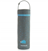 Термо-сумка для бутылочек Silky, цвет голубой, 500 мл