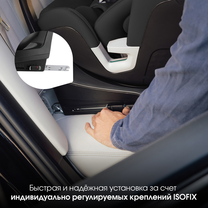 Детское автокресло SWIVEL 2 Classic | Space Black_DIS. Фото №5