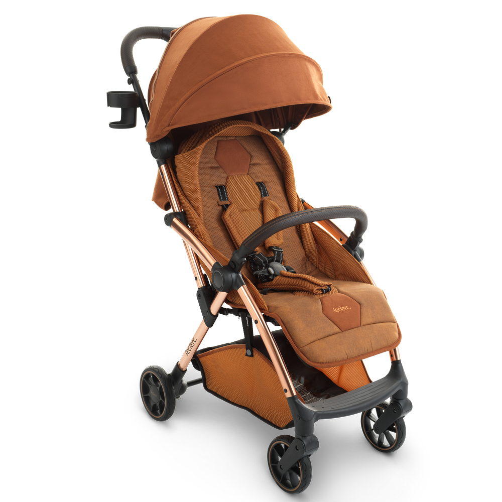 Прогулочная коляска Leclerc baby Hexagon, Heritage Sport Brown_DIS. Фото №1