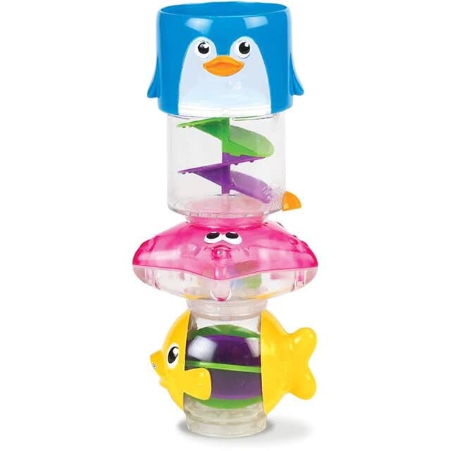 Munchkin игрушки для ванны Пирамидка Waterway™ 3 в 1 6+. Фото №0