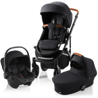 Britax Roemer SMILE III Fossil Grey + BABY-SAFE CORE Space Black