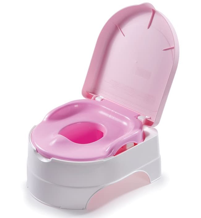 

Горшок + стульчик-подножка Summer Infant (2 в 1), Розовый