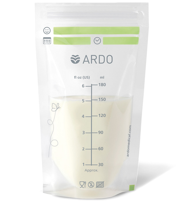 Пакеты для хранения грудного молока Ardo Easy Store. Фото №1