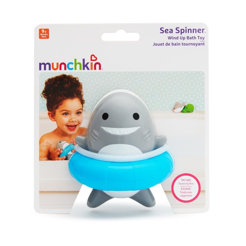 Munchkin игрушка для ванны Акула волчок Sea Spinner™ 9+. Фото №3