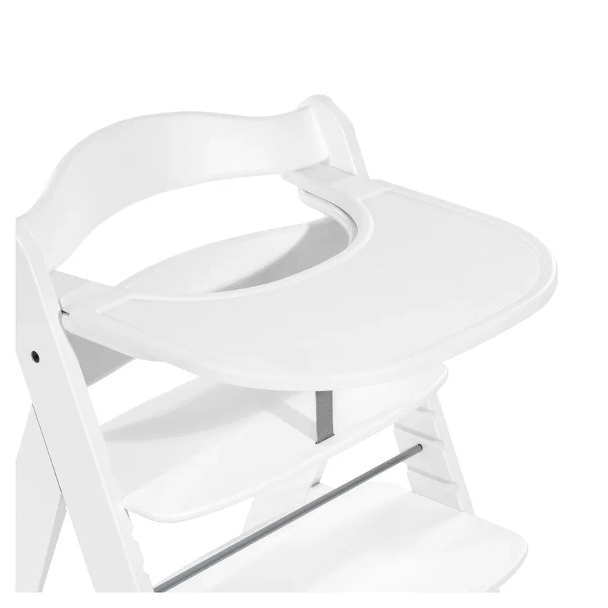 Столик для стульчика Alpha Click Tray, белый. Фото №1
