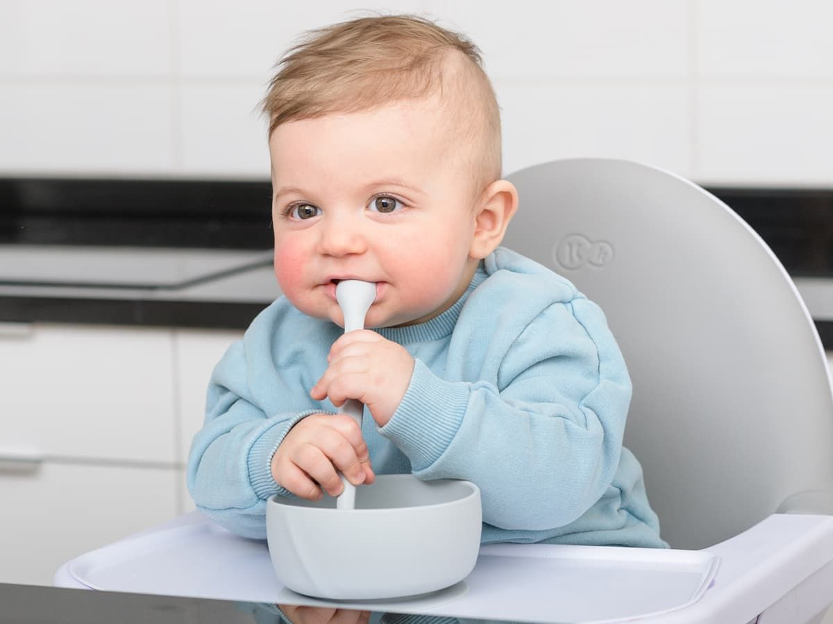 Детская силиконовая глубокая тарелка на присоске EveryDay Baby [222239]. Фото №4