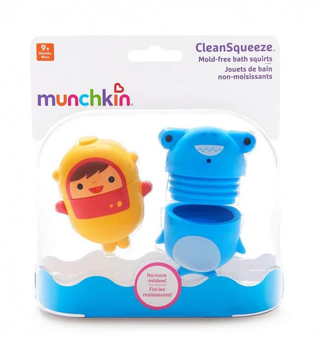 Munchkin игрушки для ванны дайвер и акула 9+. Фото №7
