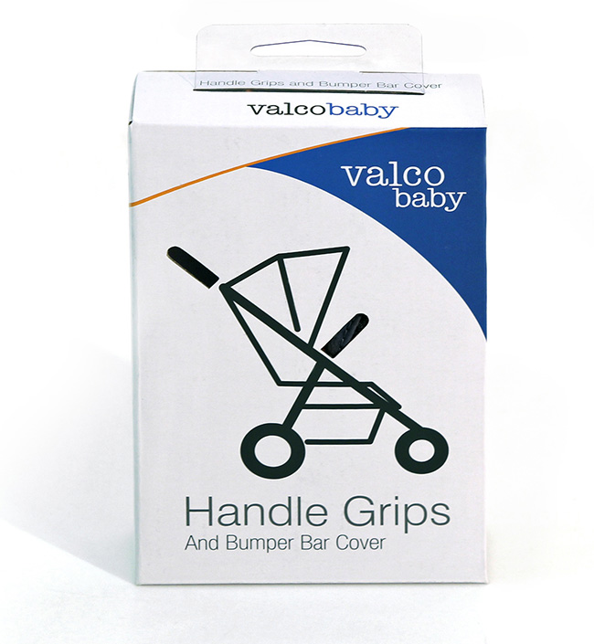 Накладки на ручку и бампер Valco Baby Handlecover для Snap, Snap4 / Чёрные. Фото №3