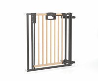 Ворота безопасности Easylock Wood 84,5-92,5х81,5,  натуральный/серебро