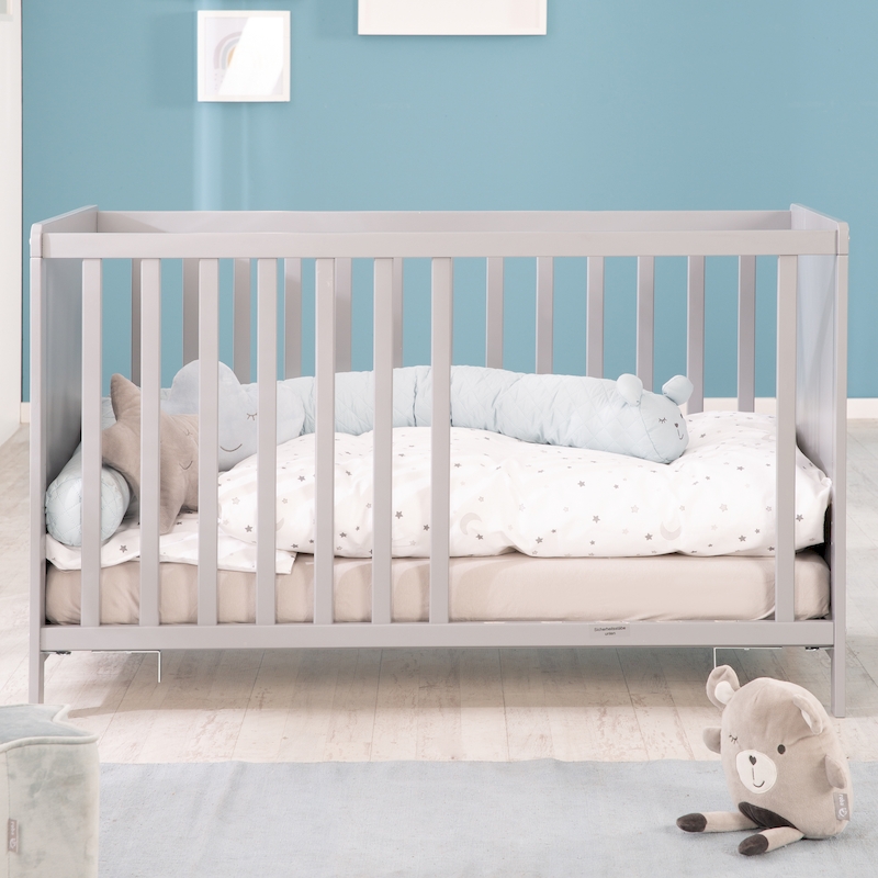 Многофункциональная детская кровать Hamburg 60х120, серый_DIS. Фото №3