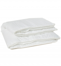 Одеяло двойное из полиэфирного волокна "4 сезона" 105х130, белый