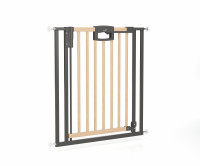 Ворота безопасности Easylock Wood 80,5-88,5х81,5,  натуральный/серебро