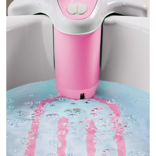 Детская ванночка-джакузи с душевым краником Lil'Luxuries, розовый.. Фото №2