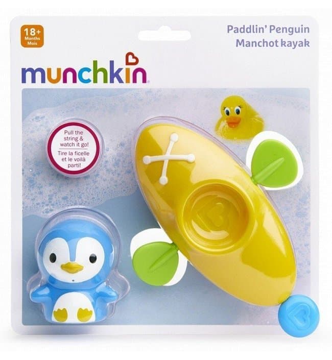 Munchkin игрушка для ванны пингвин в лодке 18+. Фото №4