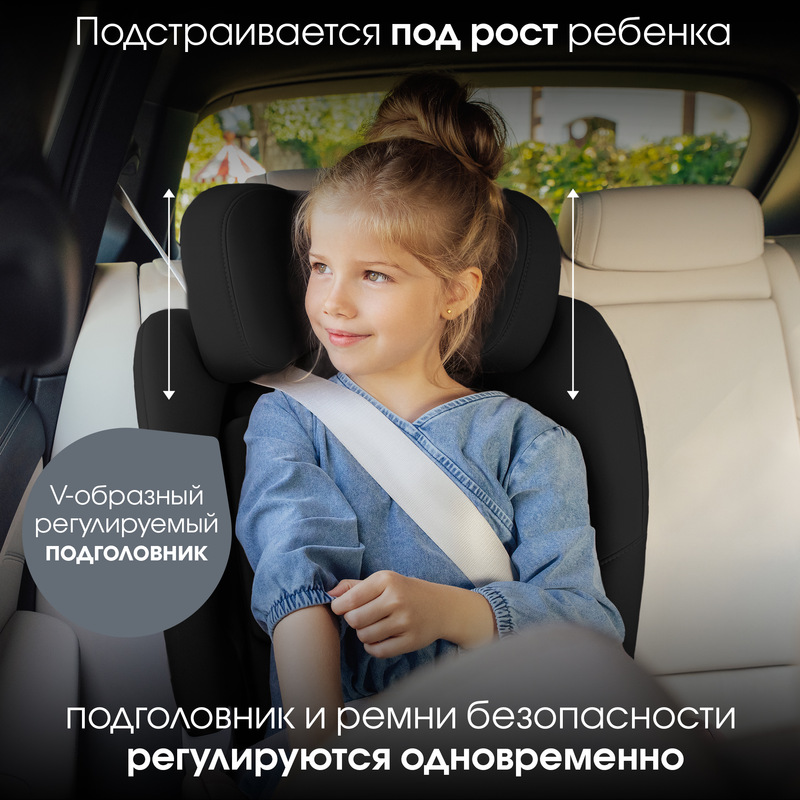 Детское автокресло SWIVEL 2 Classic | Space Black_DIS. Фото №6