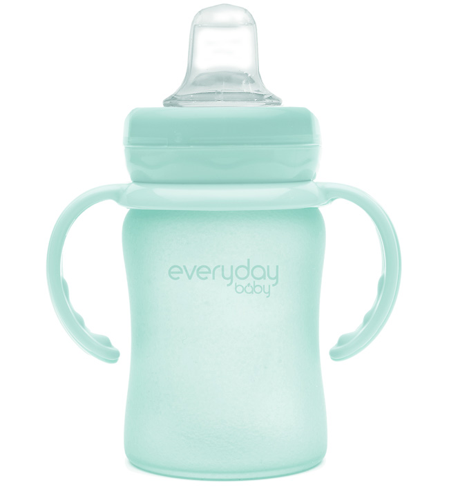 Бутылочка-поильник EveryDay Baby с мягким носиком из стекла, 150 мл [213956]. Фото №0