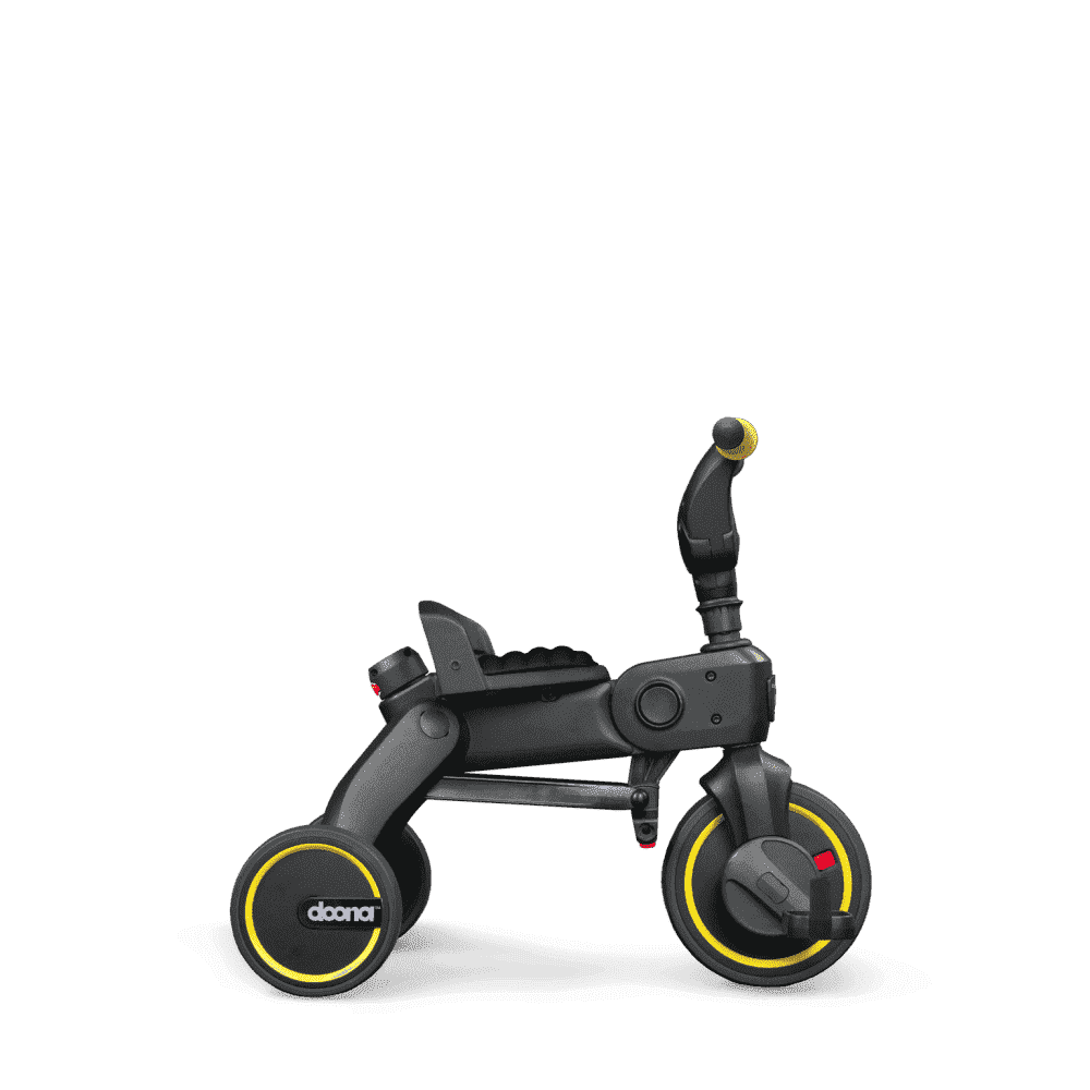 Складной трехколесный велосипед Doona Liki Trike S5, Nitro Black. Фото №4