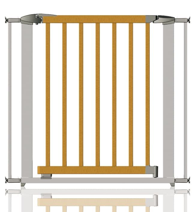 Ворота безопасности 73-91 см, серебро. Фото №0