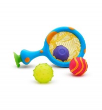 Munchkin игрушка для ванны 2 в 1 кольцо с мячиками брызгалками
