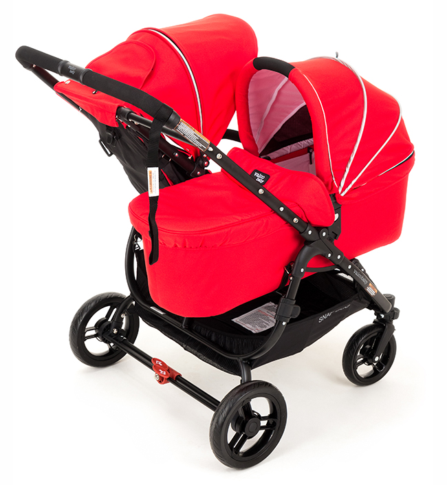 Люлька Valco baby External Bassinet для Snap Duo / Fire red. Фото №1