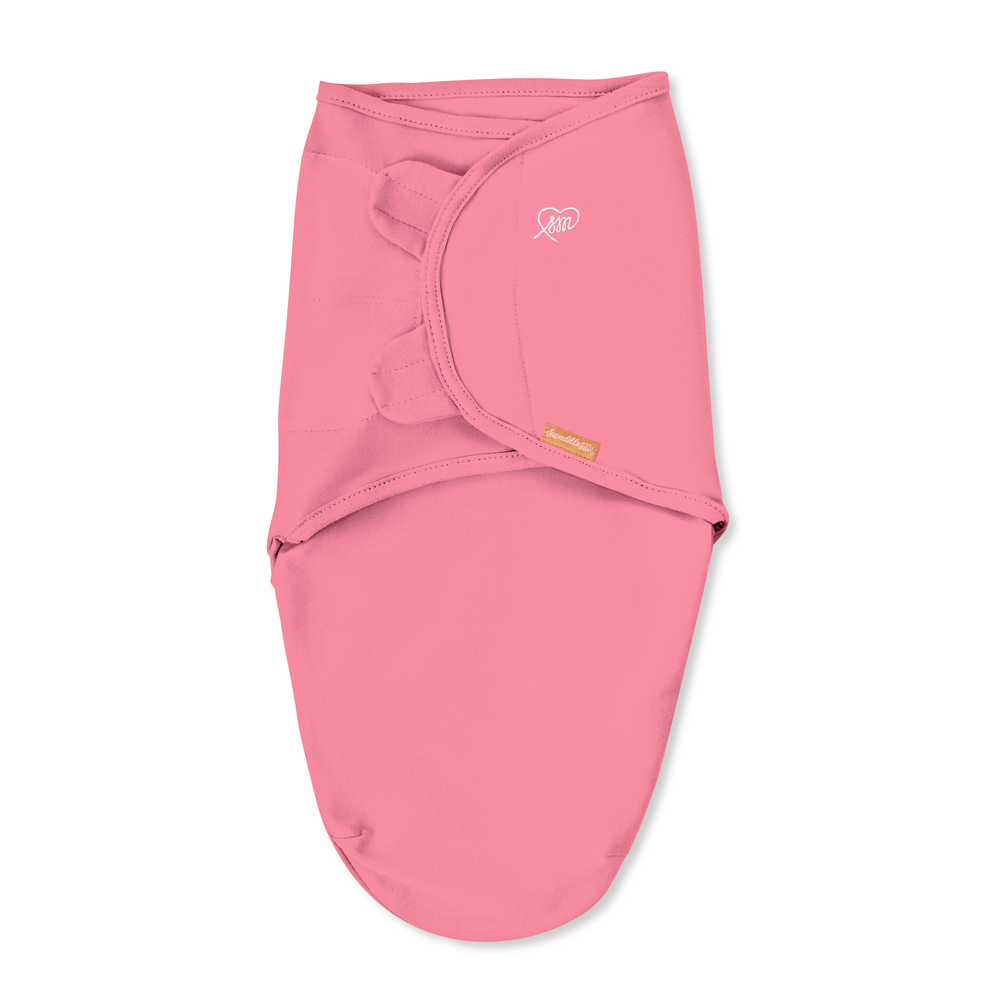  Конверт на липучке Swaddleme®, размер S/M, (3шт.), розовый/сердечки/фламинго. Фото №2