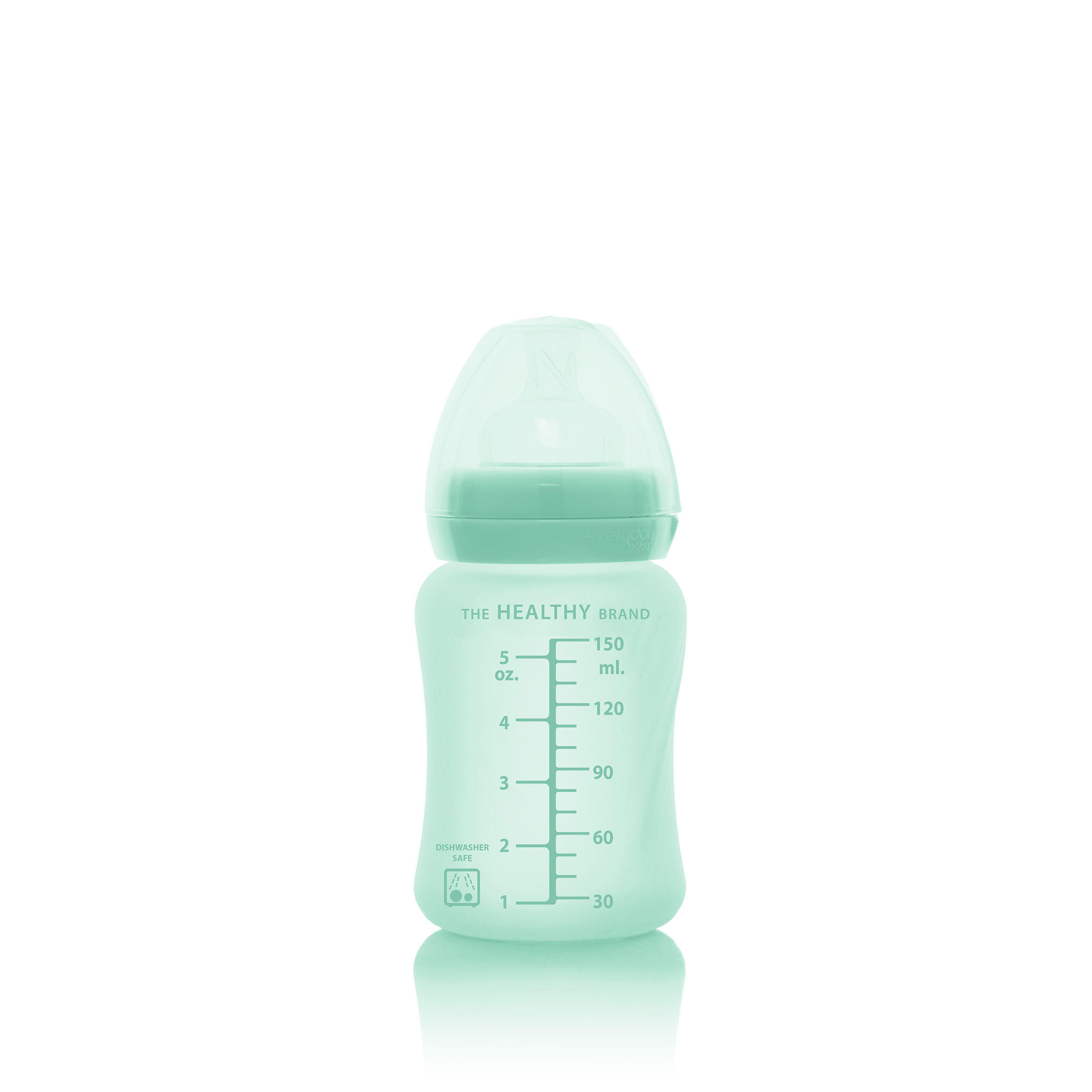Бутылочка EveryDay Baby с силиконовым покрытием из стекла, 150 мл [213949]. Фото №3