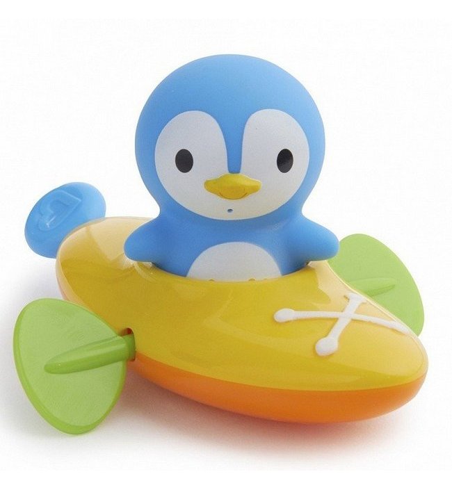 Munchkin игрушка для ванны пингвин в лодке 18+. Фото №0