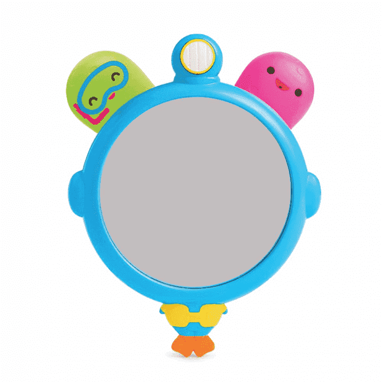 Munchkin игрушки для ванны зеркало и брызгалки осьминожки See & Squirt™от 3 лет. Фото №0