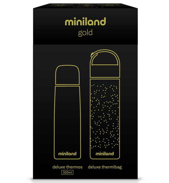 Термос для жидкостей Miniland Deluxe с сумкой, 500 мл [213218]. Фото №4