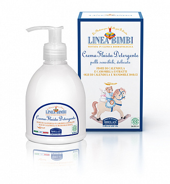  Детское очищающее молочко для лица и тела (Linea Bimbi) - 240 мл.