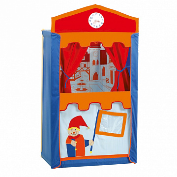 Детский игровой театр с перчаточными куклами (6 шт.) в комплекте