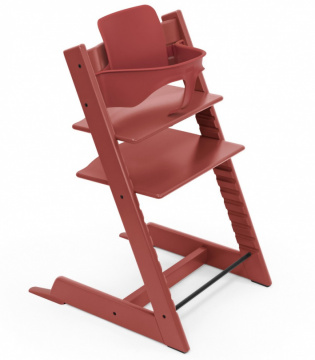 Пластиковая вставка для стульчика Stokke Tripp Trapp красно-коричневый