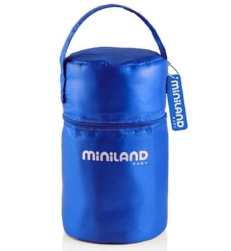 Термосумка Miniland с 2 мерными стаканчиками, 2x250 мл