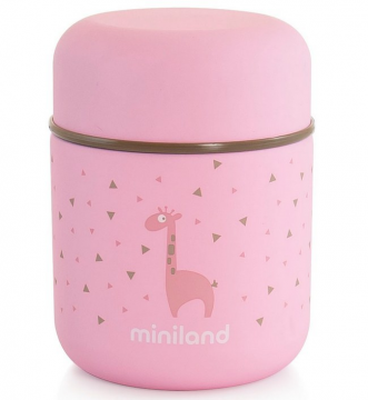 Термос Miniland Silky Thermos Mini для еды с сумкой, 280 мл [202616]