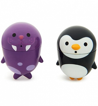Munchkin игрушки для ванны пингвин и морж  9+