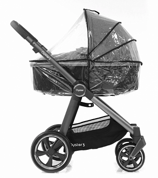 Аксессуар для детской коляски Oyster 3: дождевик для прогулочного блока